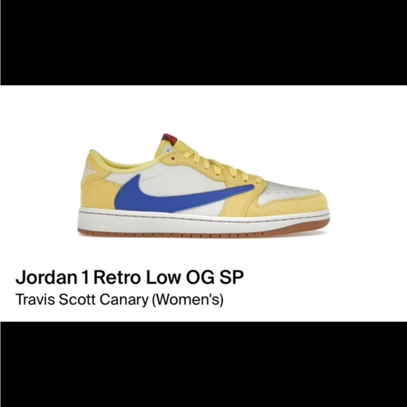 Women’s Travis Scott Air Jordan 1 Low OG SP NEW IN BOX!! - Picture 7 of 7